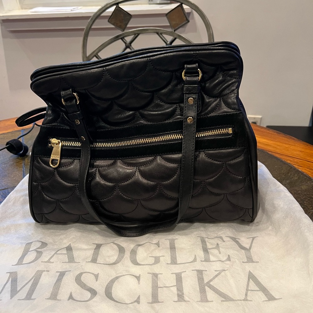Bradley Mischka black shoulder bag